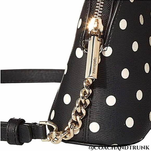 NWT KATE SPADE 2 Piece Set Spencer Cabana Dot Dome Crossbody & Bifold Wallet - Picture 7 of 12